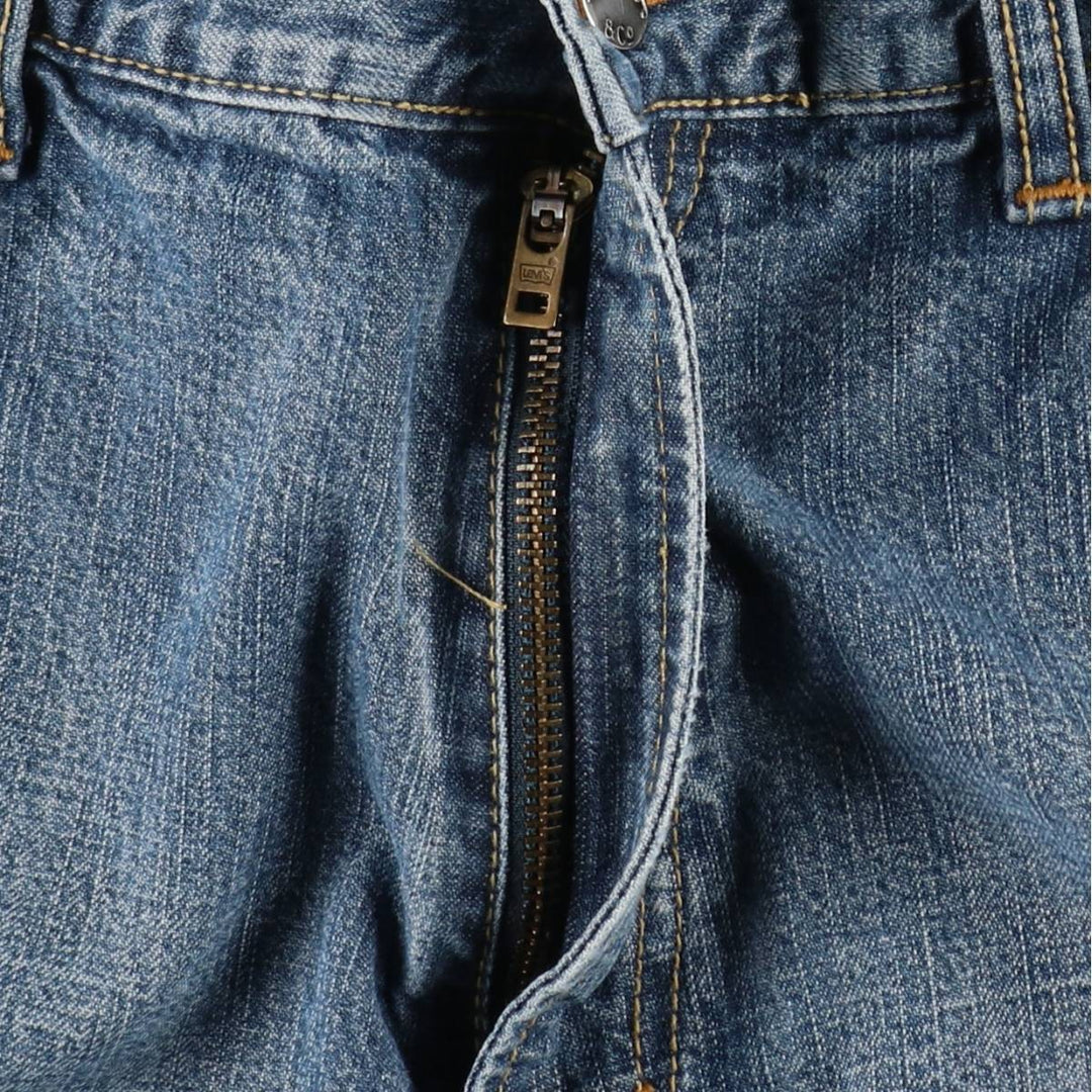 Levi's CARPENTER denim shorts, men's size W36 (approx.). cotton blue type Vintage Second Hand