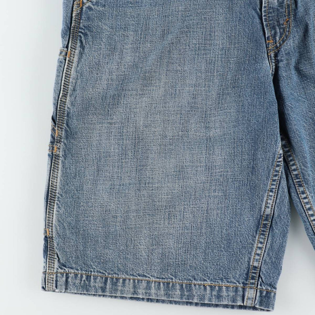 Levi's CARPENTER denim shorts, men's size W36 (approx.). cotton blue type Vintage Second Hand