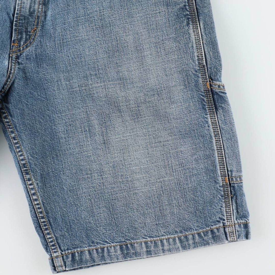 Levi's CARPENTER denim shorts, men's size W36 (approx.). cotton blue type Vintage Second Hand