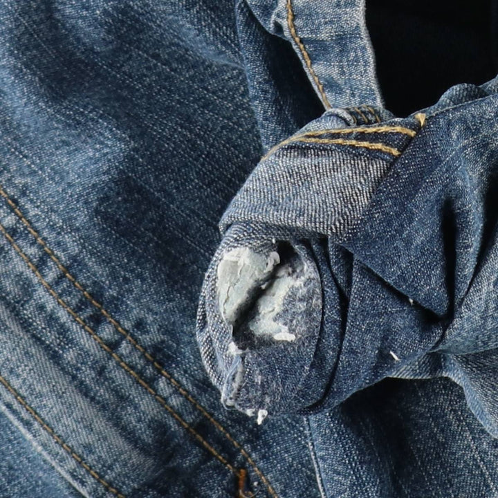 Levi's CARPENTER denim shorts, men's size W36 (approx.). cotton blue type Vintage Second Hand