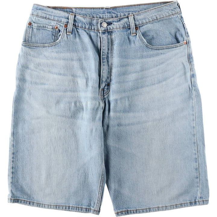Levi's 569 denim shorts, half pants, jorts, men's size w36 cotton Blue type light blue Vintage Second Hand