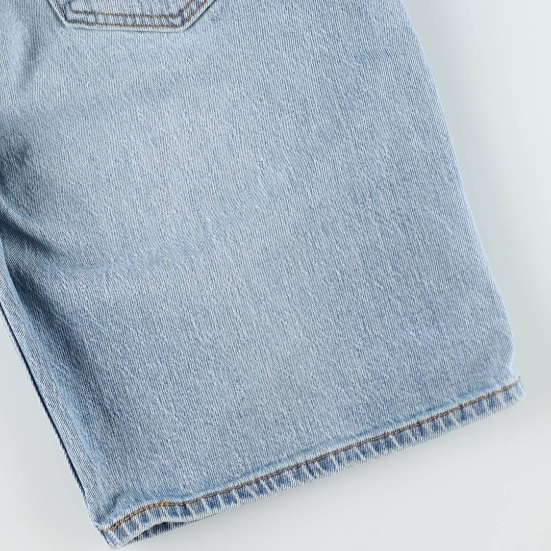 Levi's 569 denim shorts, half pants, jorts, men's size w36 cotton Blue type light blue Vintage Second Hand