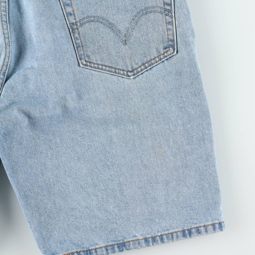 2000'S Levi's 505 Regular Fit Denim Shorts, Men's Size 37 cotton Blue type light blue Vintage Second Hand