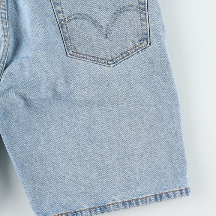 2000'S Levi's 505 Regular Fit Denim Shorts, Men's Size 37 cotton Blue type light blue Vintage Second Hand