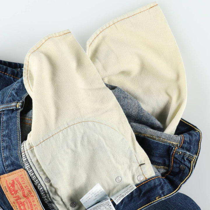 Levi's 569 denim shorts, half pants, jorts, men's size w36 cotton blue type Vintage Second Hand