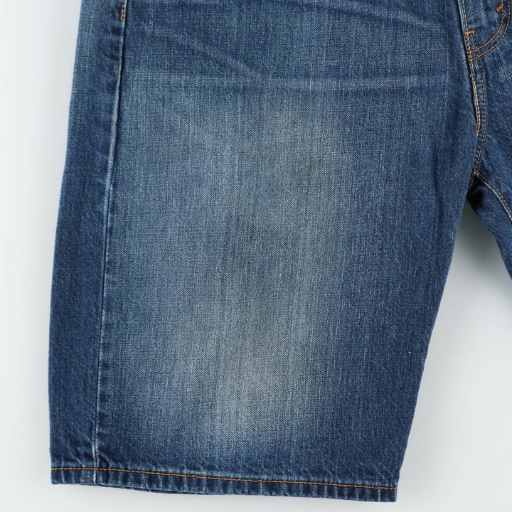 Levi's 569 denim shorts, half pants, jorts, men's size w36 cotton blue type Vintage Second Hand