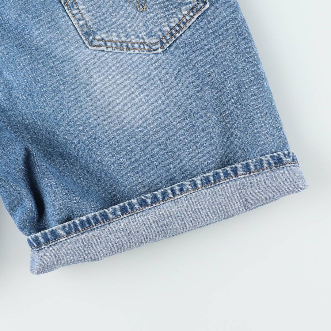Levi's 550 denim shorts, short pants for men, size W34 unclear blue type Vintage Second Hand