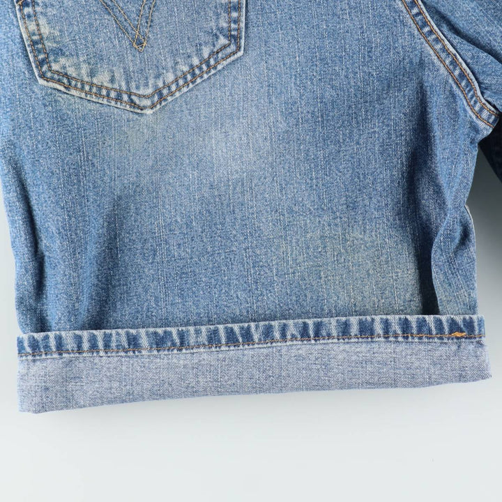 Levi's 550 denim shorts, short pants for men, size W34 unclear blue type Vintage Second Hand
