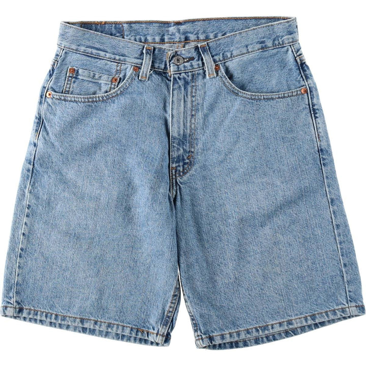 Levi's 550 denim shorts, short pants for men, equivalent to w31 cotton blue type Vintage Second Hand