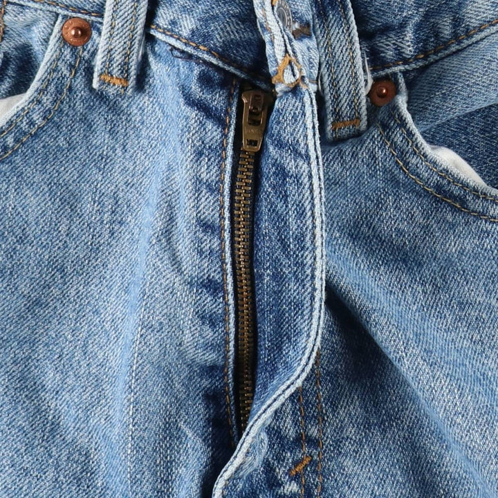 Levi's 550 denim shorts, short pants for men, equivalent to w31 cotton blue type Vintage Second Hand
