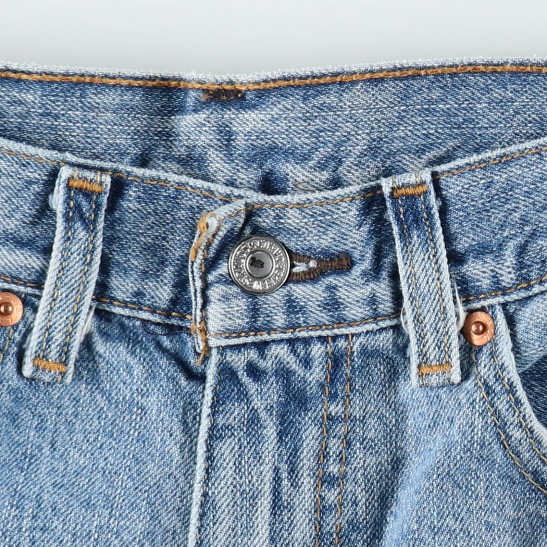 Levi's 550 denim shorts, short pants for men, equivalent to w31 cotton blue type Vintage Second Hand