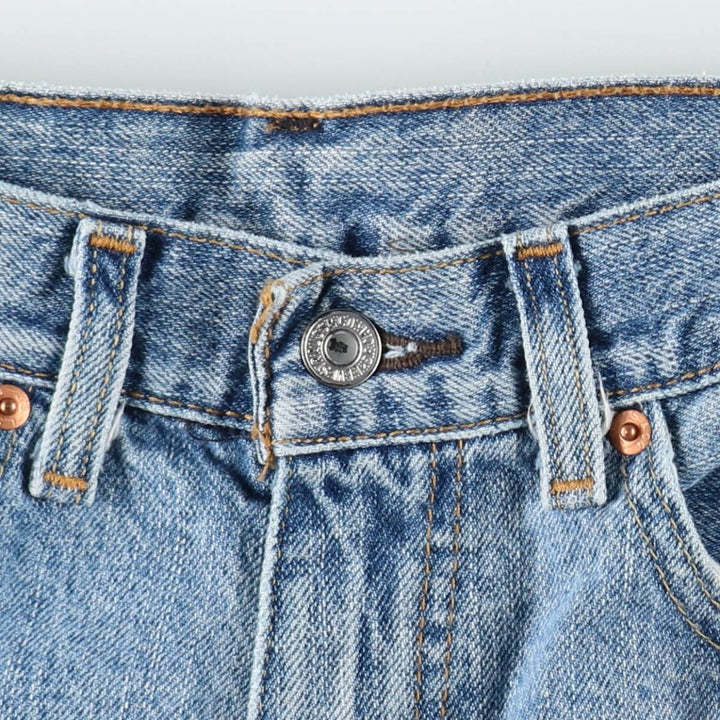 Levi's 550 denim shorts, short pants for men, equivalent to w31 cotton blue type Vintage Second Hand