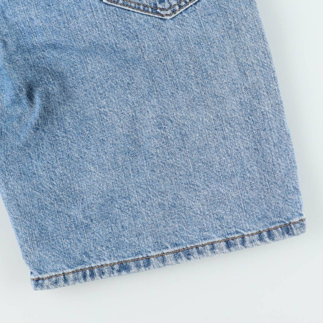 Levi's 550 denim shorts, short pants for men, equivalent to w31 cotton blue type Vintage Second Hand