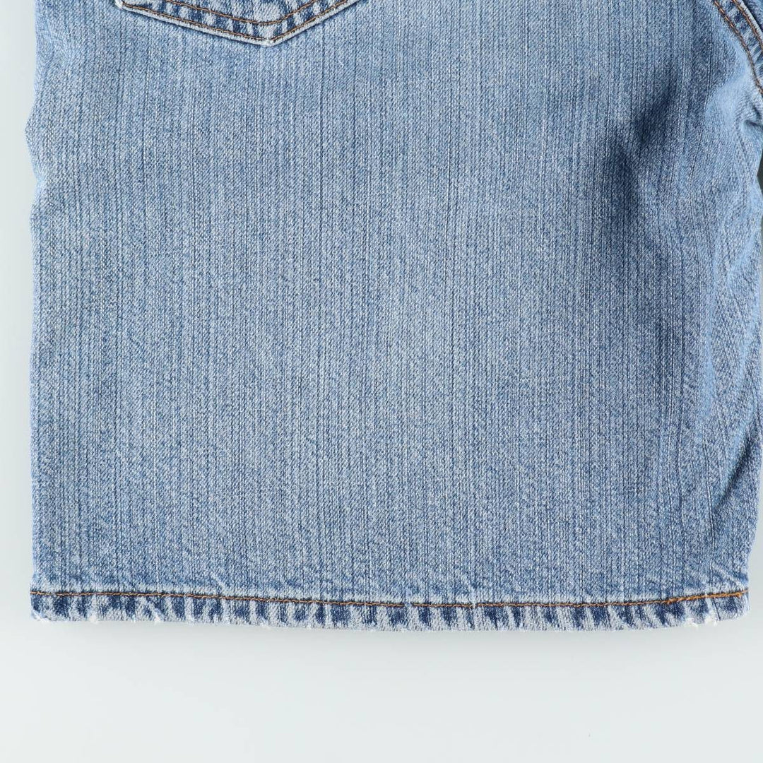00'S Levi's 550 Relaxed Fit Denim Shorts for Men, Size W36 cotton blue type Vintage Second Hand