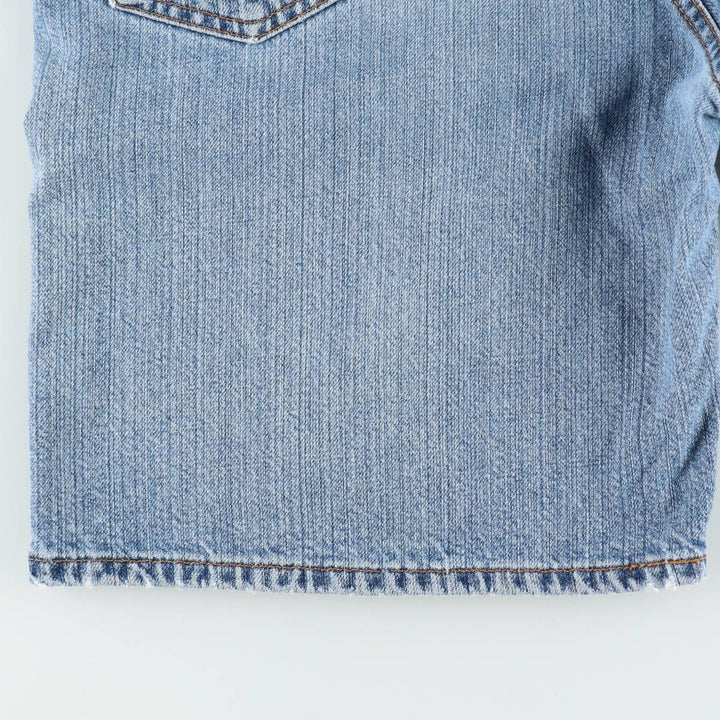 00'S Levi's 550 Relaxed Fit Denim Shorts for Men, Size W36 cotton blue type Vintage Second Hand