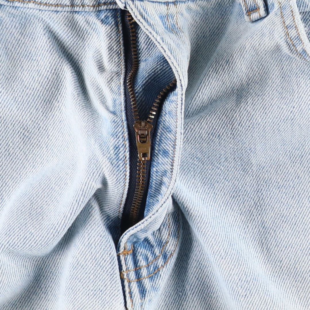 90'S Levi's 550 Relaxed Fit Orange Tab Denim Shorts (Men's W34 equivalent) cotton blue type Vintage Second Hand