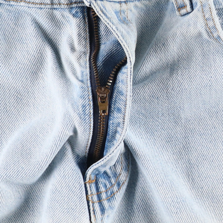 90'S Levi's 550 Relaxed Fit Orange Tab Denim Shorts (Men's W34 equivalent) cotton blue type Vintage Second Hand