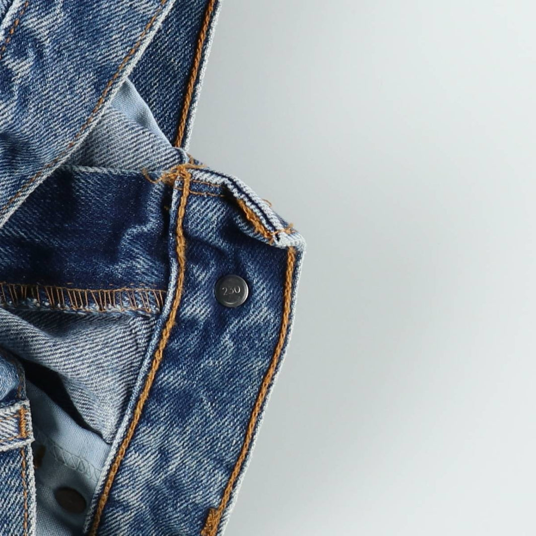 90'S Vintage Levi's 505 Regular Fit Denim Shorts, Men's Size 32 cotton blue type Vintage Second Hand