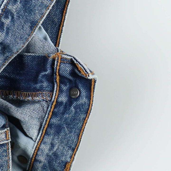 90'S Vintage Levi's 505 Regular Fit Denim Shorts, Men's Size 32 cotton blue type Vintage Second Hand