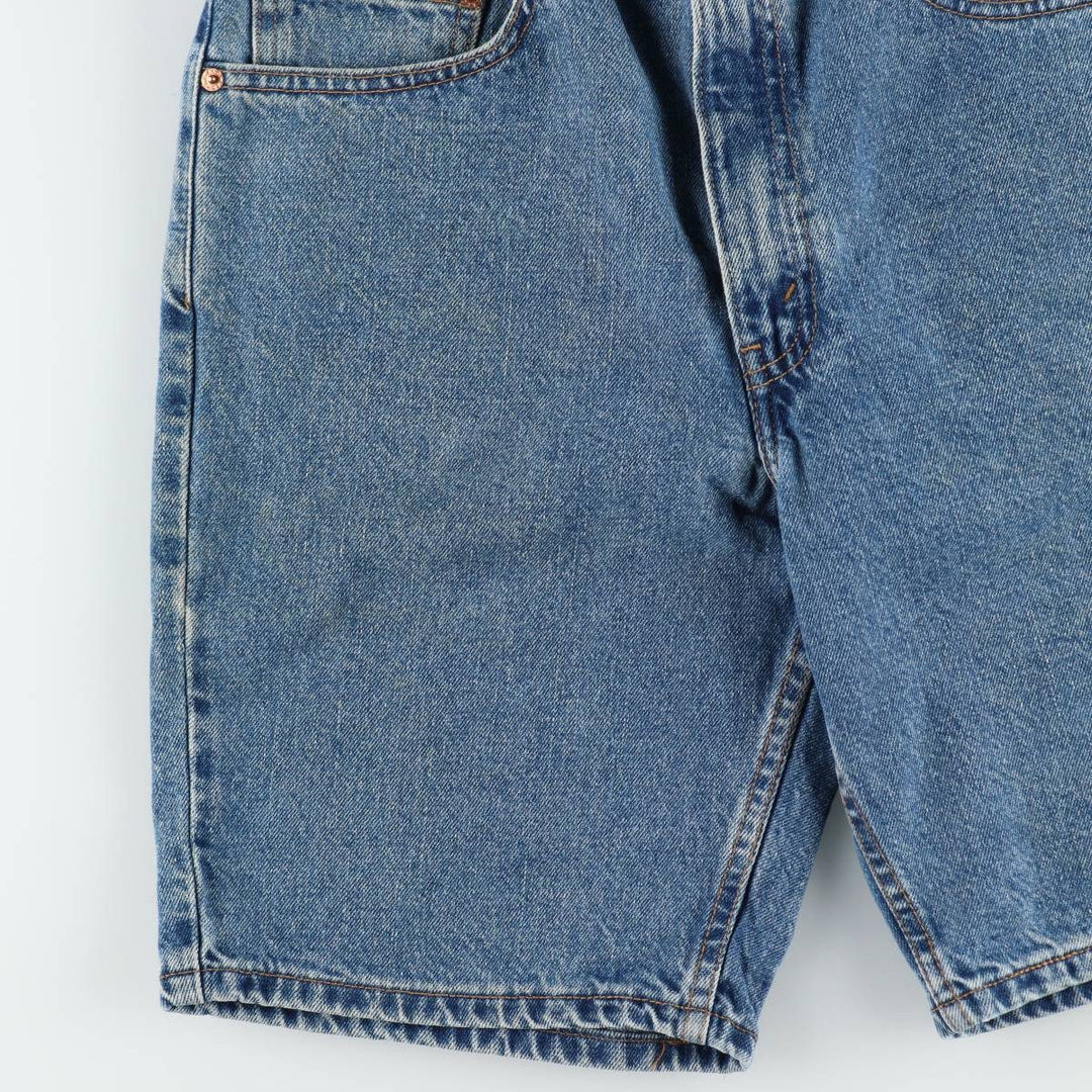 90'S Vintage Levi's 505 Regular Fit Denim Shorts, Men's Size 32 cotton blue type Vintage Second Hand