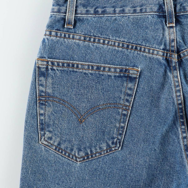 90'S Vintage Levi's 505 Regular Fit Denim Shorts, Men's Size 32 cotton blue type Vintage Second Hand