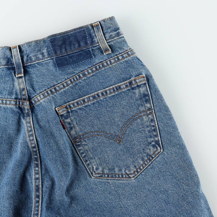 90'S Vintage Levi's 505 Regular Fit Denim Shorts, Men's Size 32 cotton blue type Vintage Second Hand