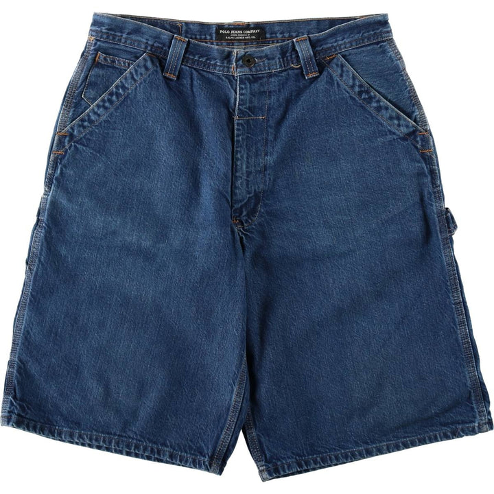 Ralph Lauren POLO JEANS COMPANY Denim Painter Jogs Shorts cotton blue type Vintage Second Hand