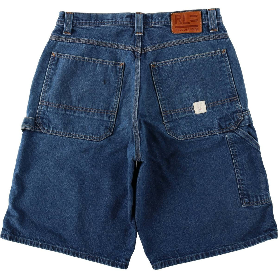 Ralph Lauren POLO JEANS COMPANY Denim Painter Jogs Shorts cotton blue type Vintage Second Hand