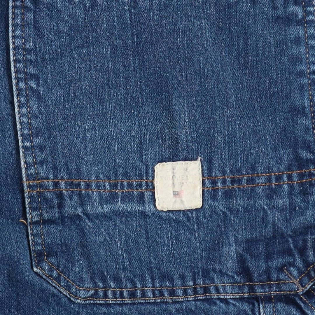 Ralph Lauren POLO JEANS COMPANY Denim Painter Jogs Shorts cotton blue type Vintage Second Hand