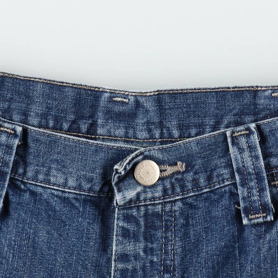 Wrangler CARPENTER Denim Painter Shorts, Shorts, Men's, W36 equivalent cotton blue type Vintage Second Hand