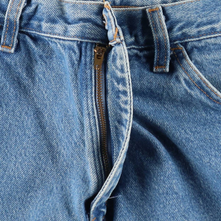 Dickies denim shorts, men's size W31 (approx.) unclear blue type Vintage Second Hand