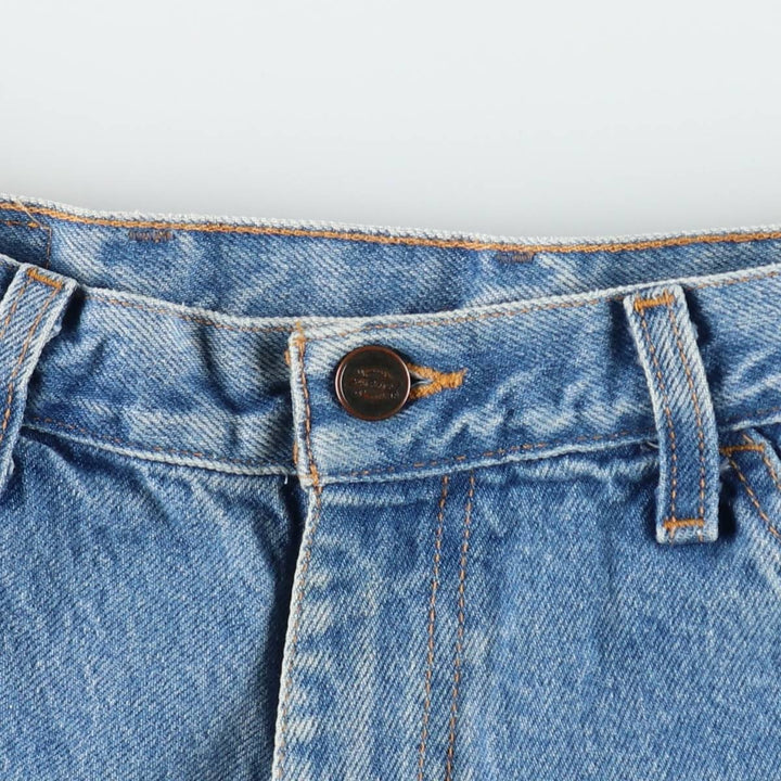Dickies denim shorts, men's size W31 (approx.) unclear blue type Vintage Second Hand