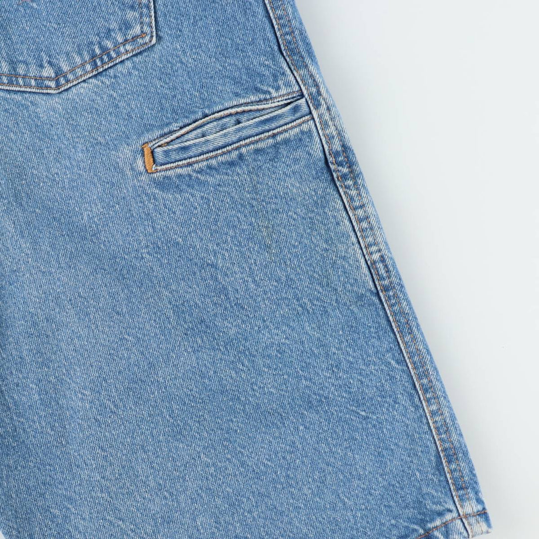 Dickies denim shorts, men's size W31 (approx.) unclear blue type Vintage Second Hand
