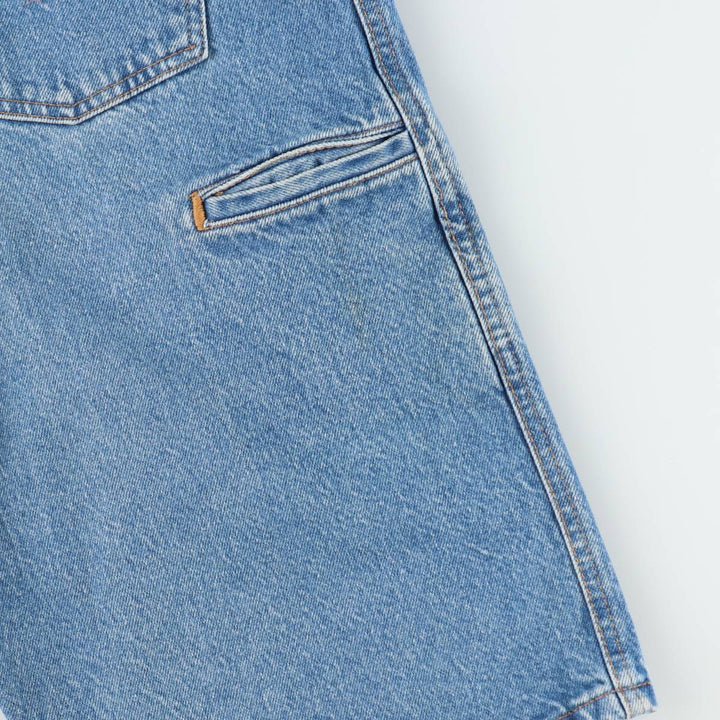 Dickies denim shorts, men's size W31 (approx.) unclear blue type Vintage Second Hand