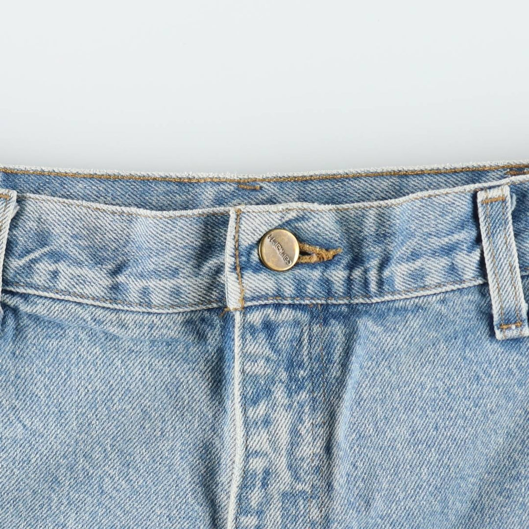 00'S Carhartt Denim Painter Shorts, Men's W36 cotton blue type Vintage Second Hand