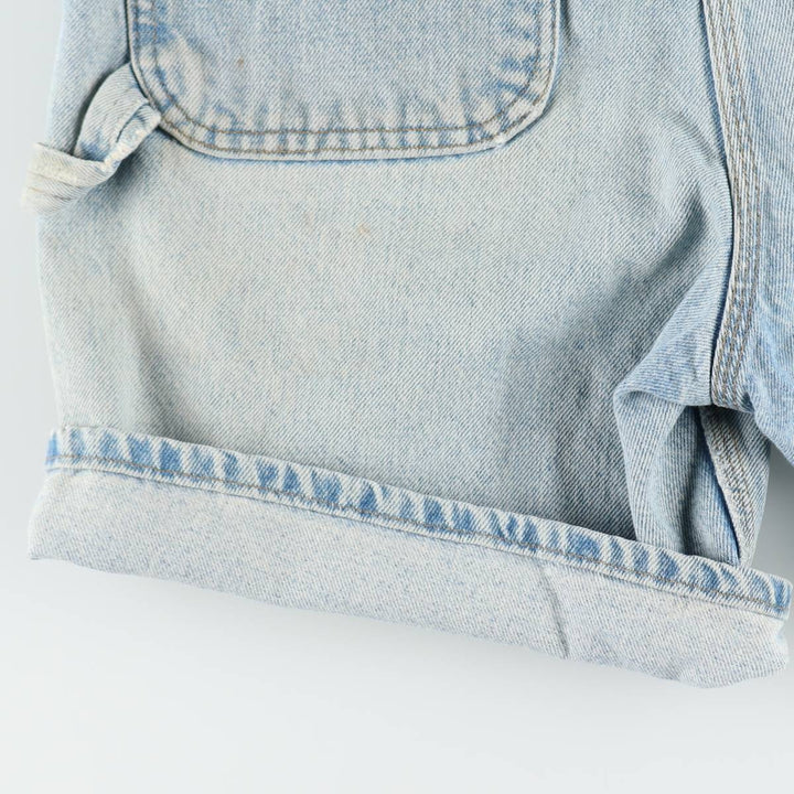 00'S Carhartt Denim Painter Shorts, Men's W36 cotton blue type Vintage Second Hand