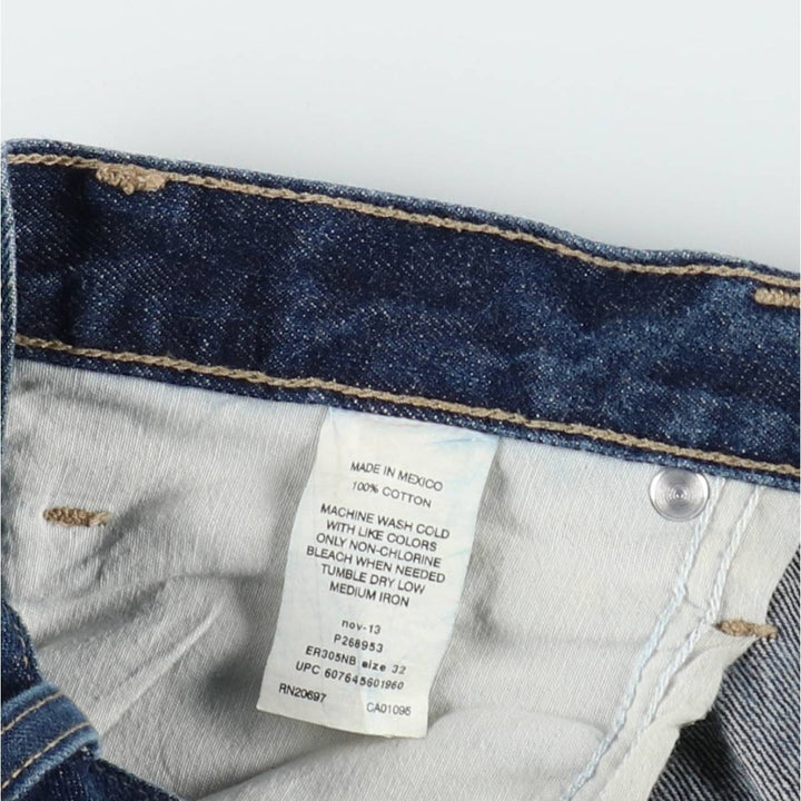 Dickies denim shorts, men's size W34 (approx.) cotton blue type Vintage Second Hand