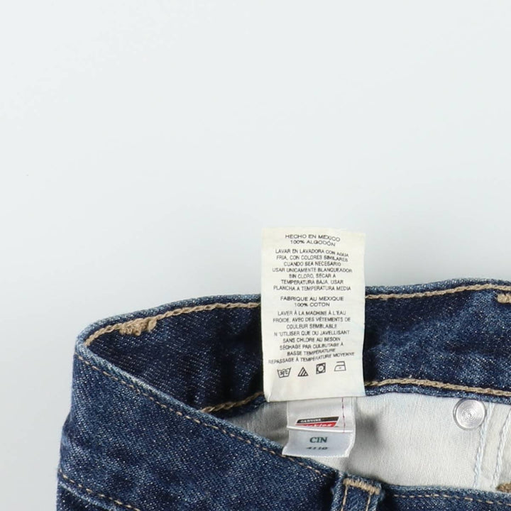 Dickies denim shorts, men's size W34 (approx.) cotton blue type Vintage Second Hand