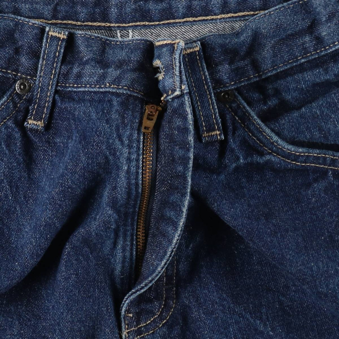 Dickies denim shorts, men's size W34 (approx.) cotton blue type Vintage Second Hand