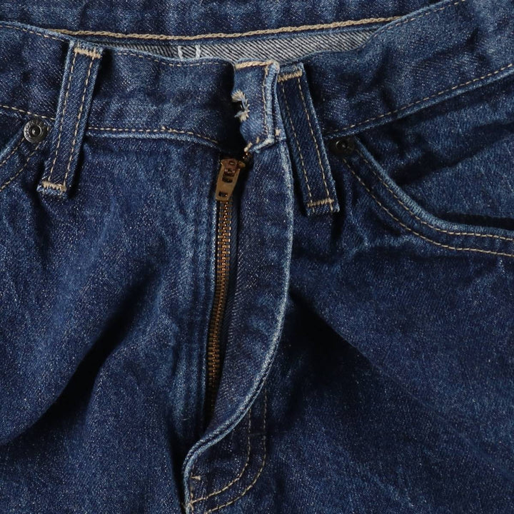 Dickies denim shorts, men's size W34 (approx.) cotton blue type Vintage Second Hand
