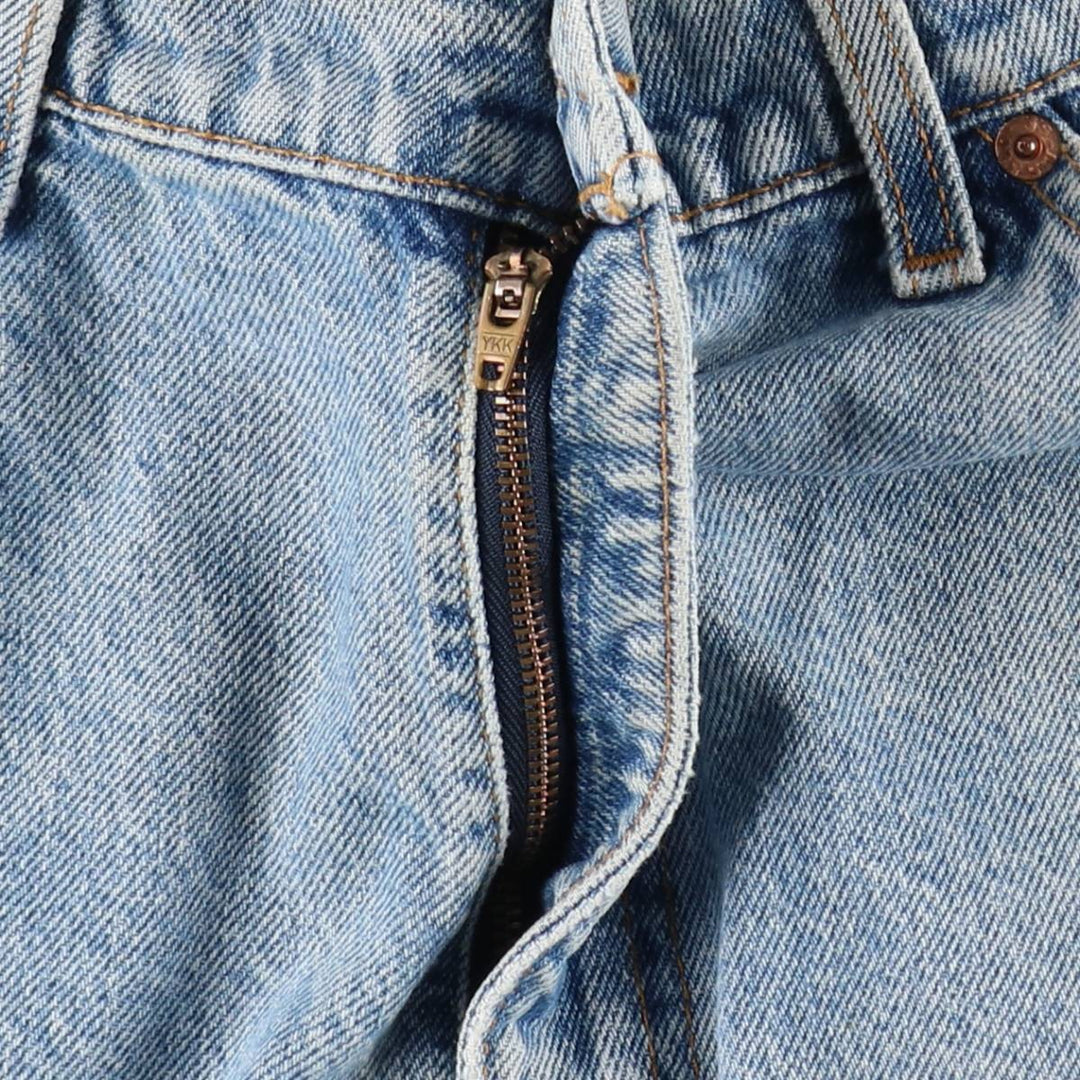 90'S Levi's 36550-0214 Relaxed Fit Orange Tab Denim Shorts (Men's W36 equivalent) cotton blue type Vintage Second Hand