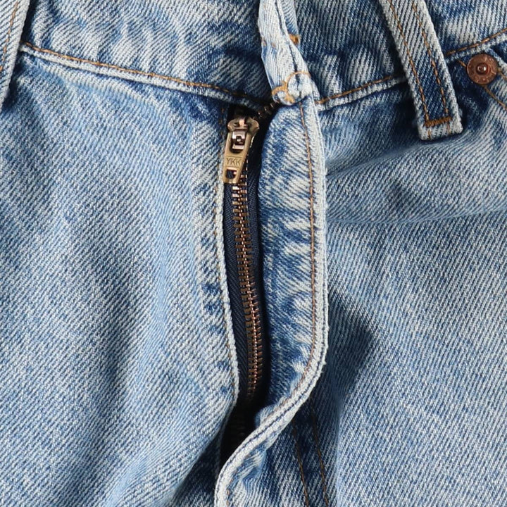 90'S Levi's 36550-0214 Relaxed Fit Orange Tab Denim Shorts (Men's W36 equivalent) cotton blue type Vintage Second Hand
