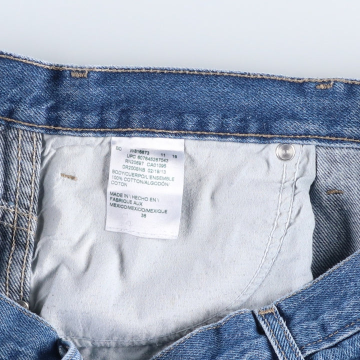Dickies denim shorts, men's size W37 (approx.) cotton blue type Vintage Second Hand