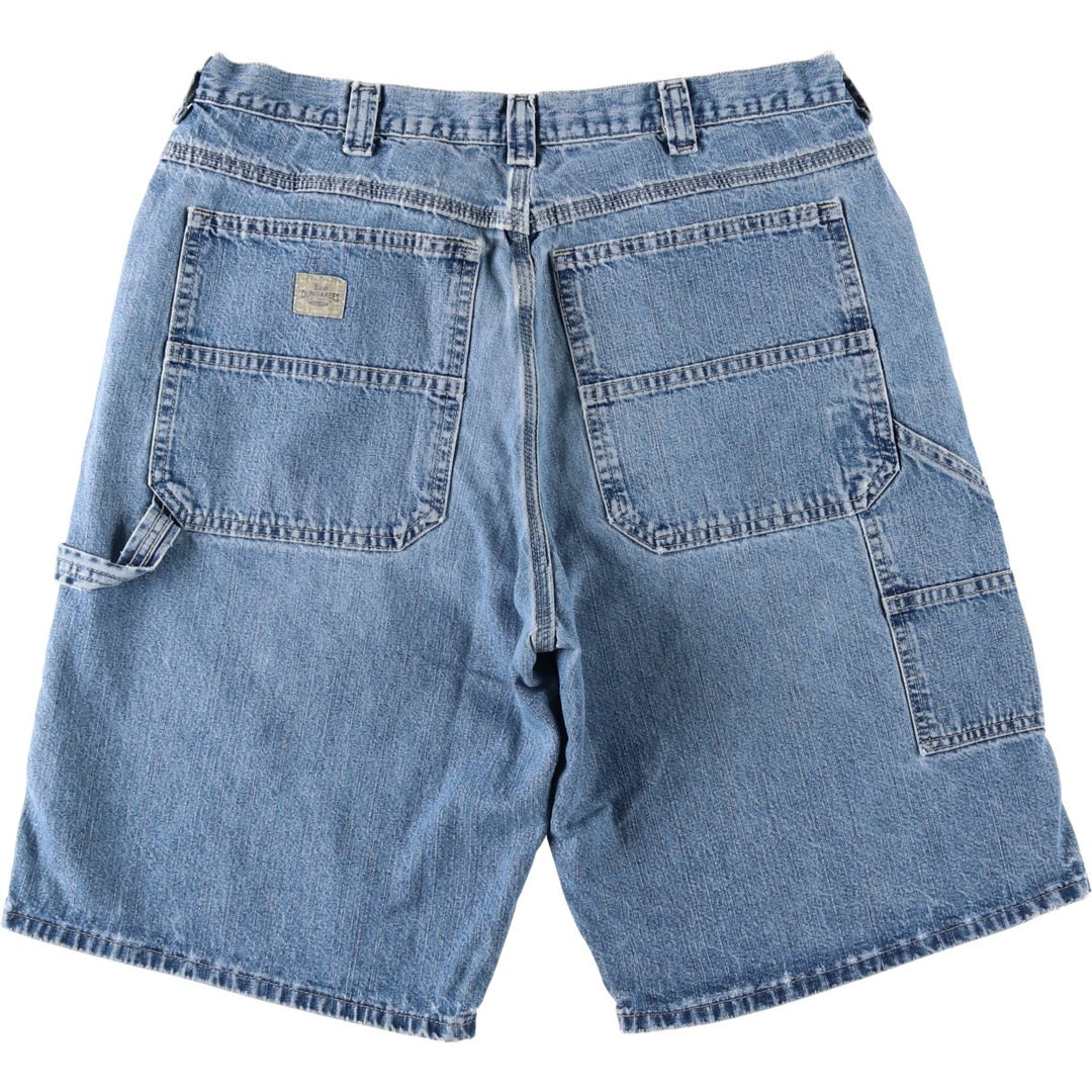 Lee DUNGAREES denim painter shorts, half pants, men's size w36 unclear blue type Vintage Second Hand