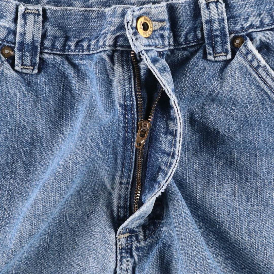 Lee DUNGAREES denim painter shorts, half pants, men's size w36 unclear blue type Vintage Second Hand