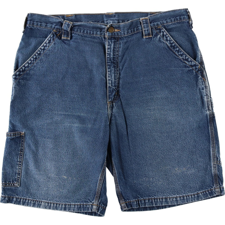 Carhartt Denim Painter Shorts, Shorts, Men's, W38 equivalent unclear blue type Vintage Second Hand