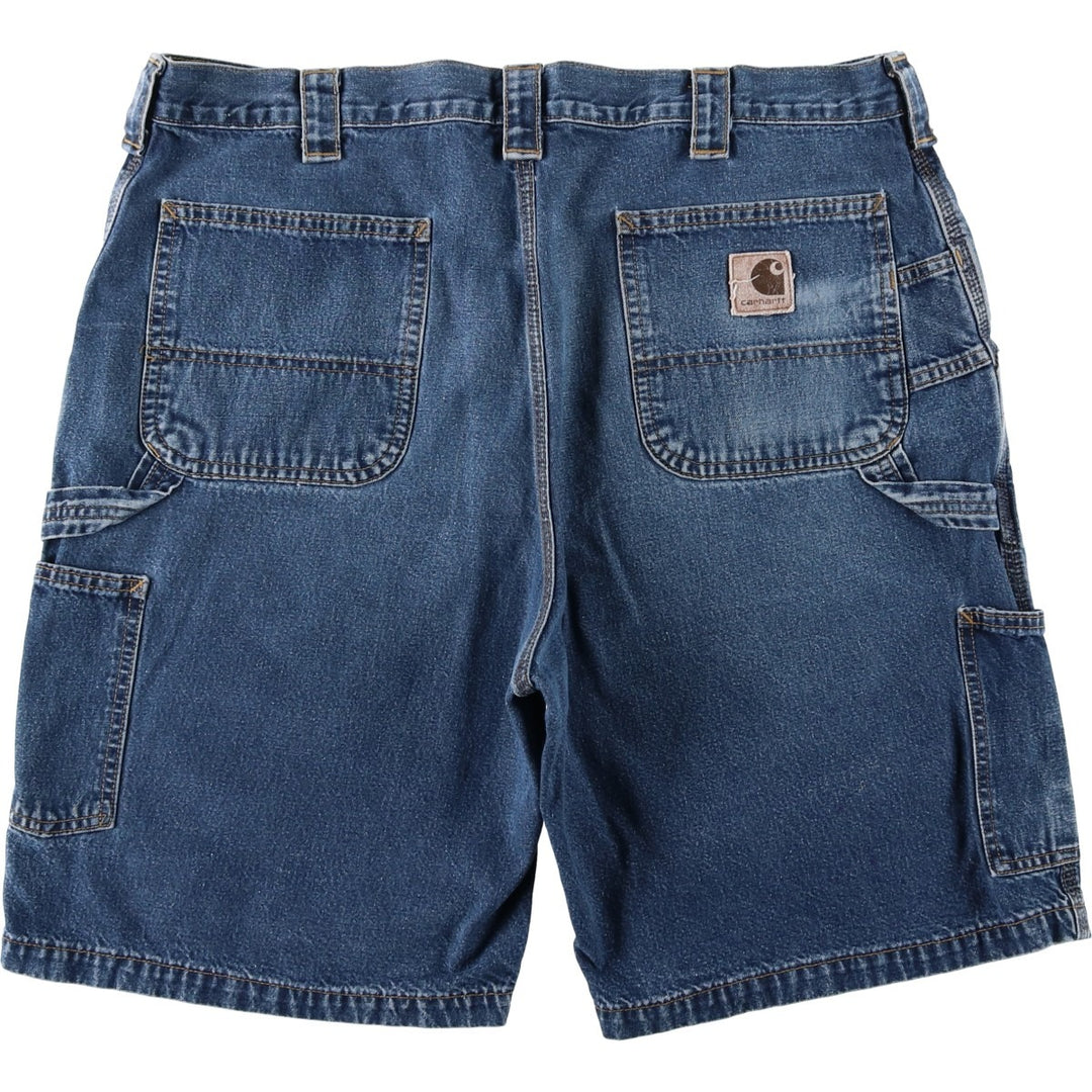 Carhartt Denim Painter Shorts, Shorts, Men's, W38 equivalent unclear blue type Vintage Second Hand