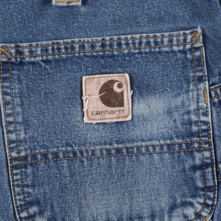 Carhartt Denim Painter Shorts, Shorts, Men's, W38 equivalent unclear blue type Vintage Second Hand