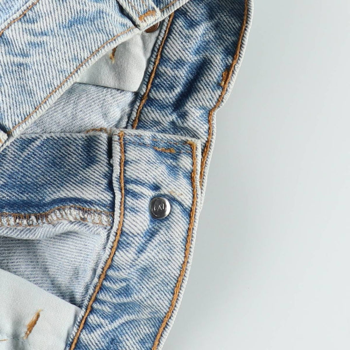 90'S Levi's 550 Relaxed Fit Orange Tab Denim Shorts, Men's Size W33 (approx.), Vintage cotton blue type Vintage Second Hand