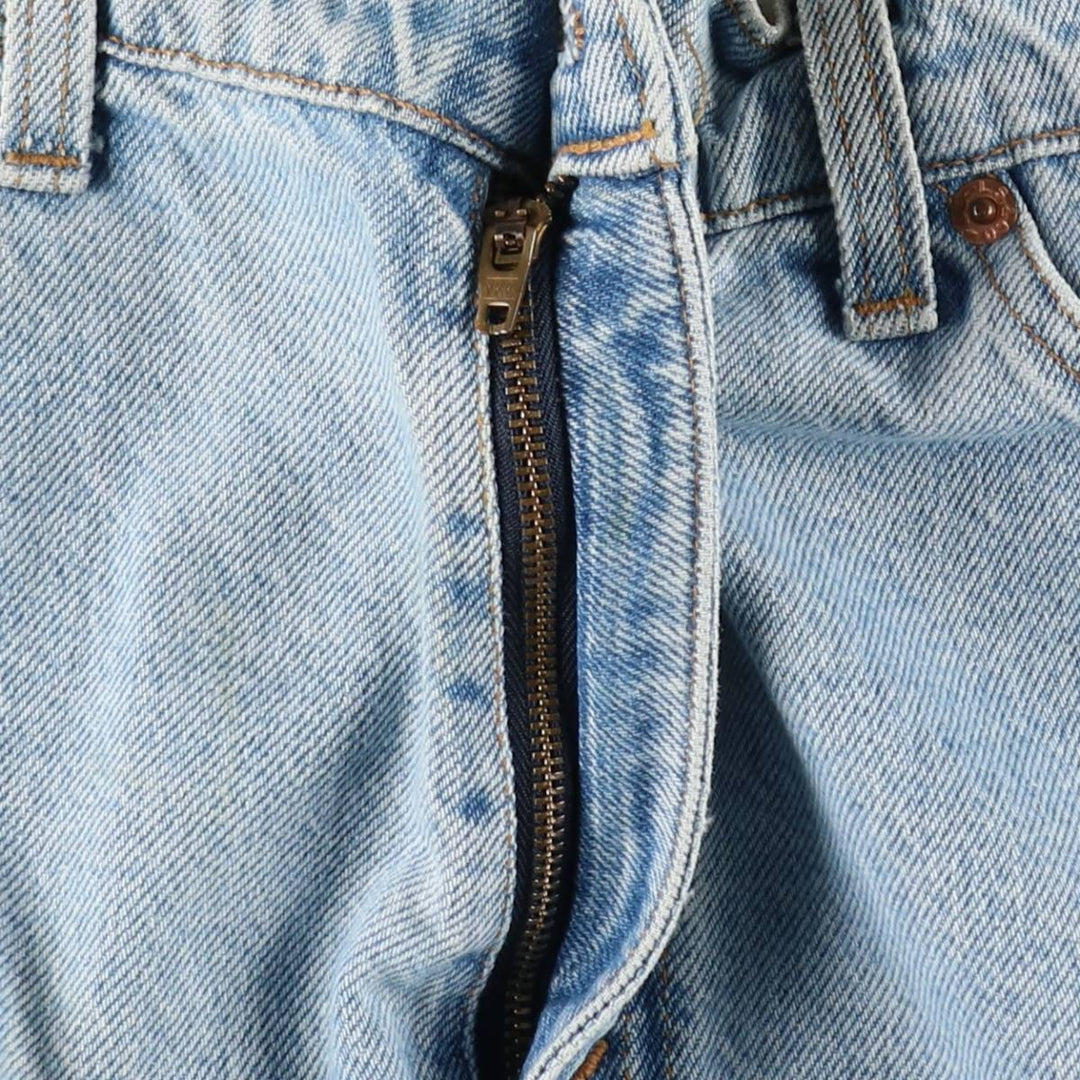 90'S Levi's 550 Relaxed Fit Orange Tab Denim Shorts, Men's Size W33 (approx.), Vintage cotton blue type Vintage Second Hand